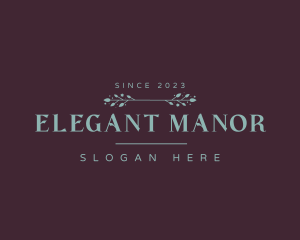 Elegant Event Planner logo design