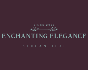 Elegant Event Planner logo design