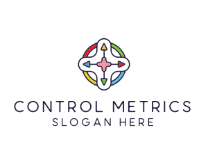 Multicolor Game Controller logo