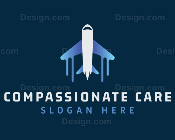 Airplane Tour Flight Logo