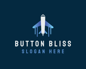 Airplane Tour Flight logo design