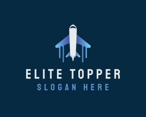 Airplane Tour Flight logo design