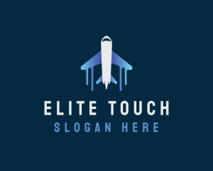 Airplane Tour Flight logo design