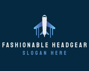 Airplane Tour Flight logo design