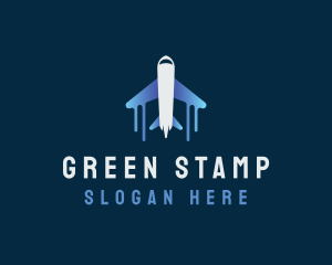 Airplane Tour Flight logo design