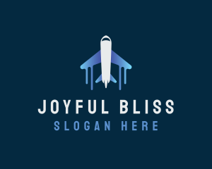 Airplane Tour Flight logo design