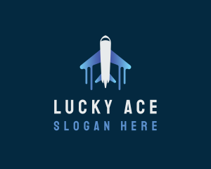 Airplane Tour Flight logo design