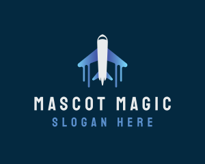 Airplane Tour Flight logo design