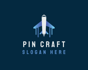 Airplane Tour Flight logo design