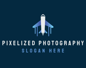 Airplane Tour Flight logo design