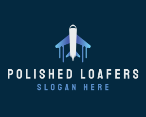 Airplane Tour Flight logo design