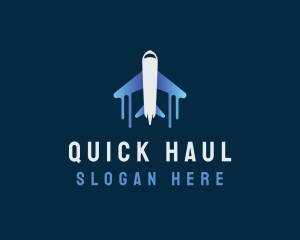 Airplane Tour Flight logo design