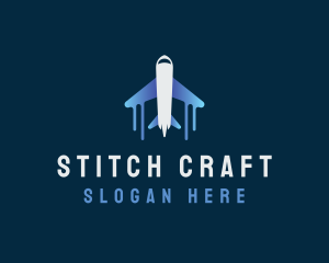 Airplane Tour Flight logo design