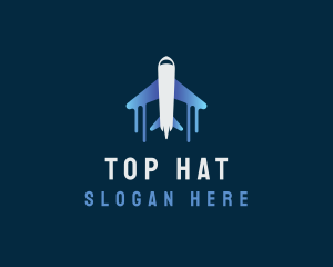 Airplane Tour Flight logo design