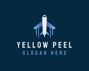 Airplane Tour Flight logo design