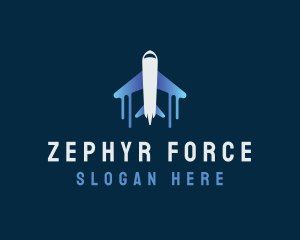 Airplane Tour Flight logo design