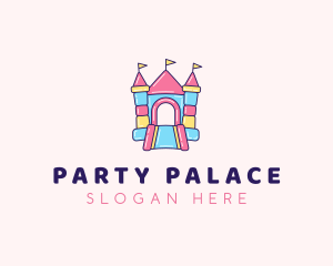 Inflatable Castle Daycare logo design