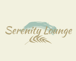 Modern Natural Spa logo design