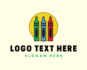Drawing Nursery Crayon logo