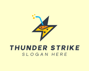 Thunder Energy Drink logo design