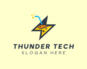 Thunder Energy Drink logo design