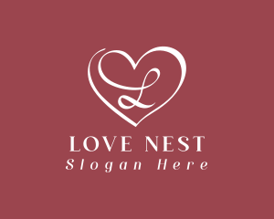 White Heart Bridal logo design