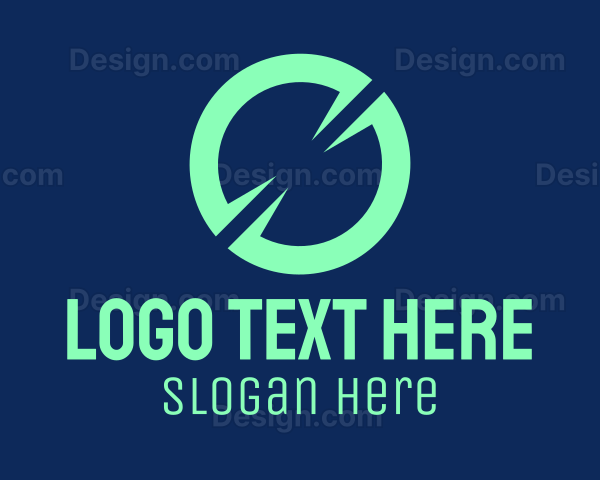 Round Teal Tech Application Logo