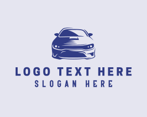 Race Car Vehicle logo