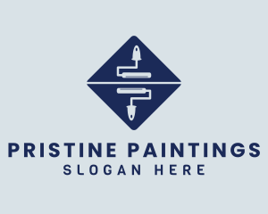 Paint Roller Maintenance logo design