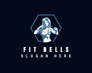 Strong Woman Fitness logo design