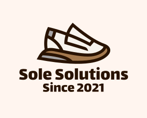 Classic Sneaker Shoes logo design