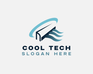 Cool Air Conditioning logo design