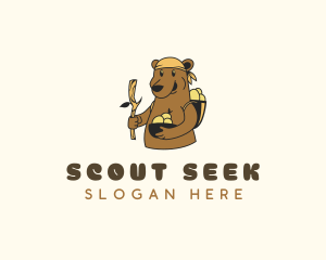 Bear Scout Ranger logo design