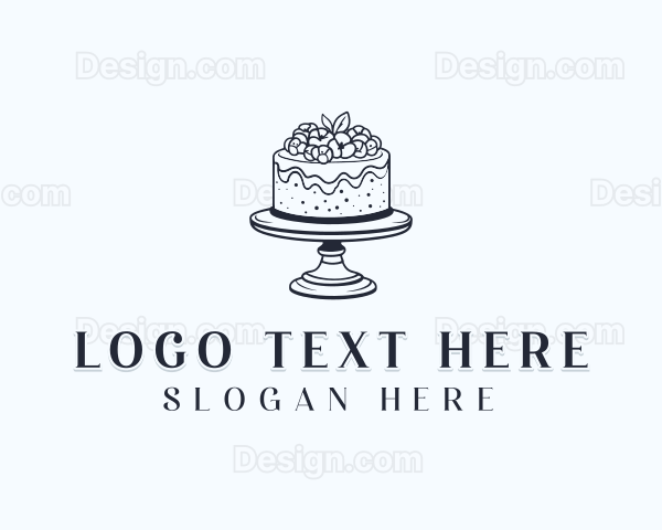 Sweet Cake Pastry Logo