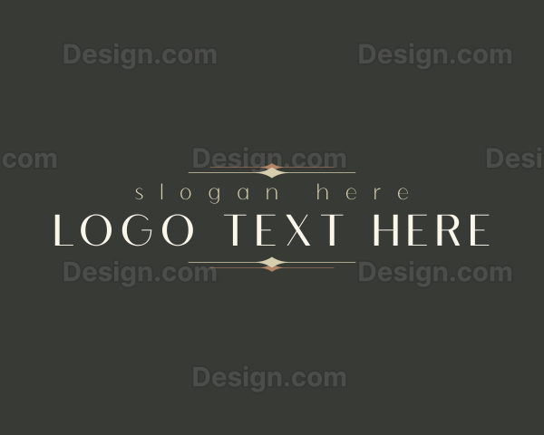 Elegant Accessory Wordmark Logo