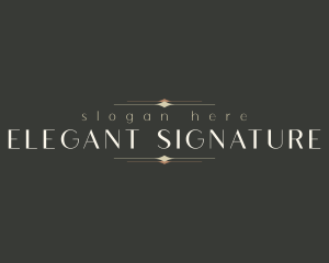 Elegant Accessory Wordmark logo design