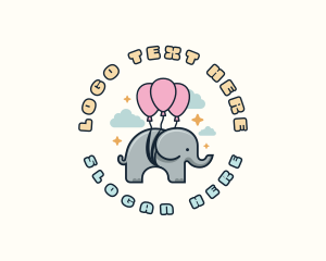 Fun Balloon Elephant logo