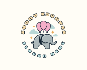Fun Balloon Elephant logo