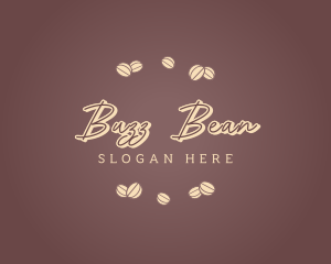 Coffee Beans Cafe logo design