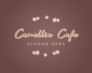 Coffee Beans Cafe logo design