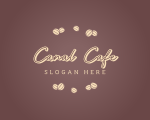 Coffee Beans Cafe logo design