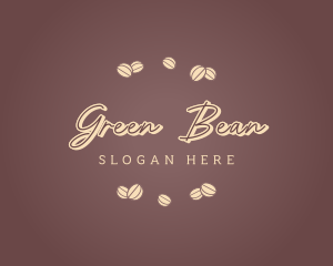 Coffee Beans Cafe logo design