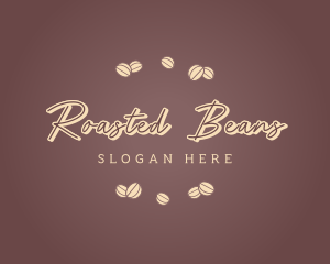 Coffee Beans Cafe logo design