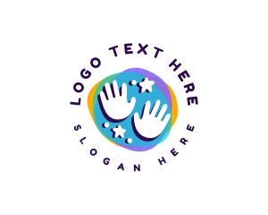 Toddler Nursery Hand logo