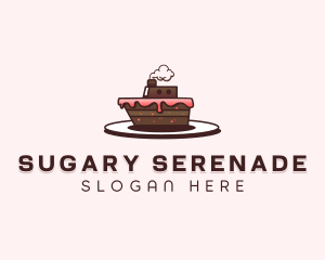 Ship Cake Dessert  logo