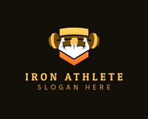 Army Bodybuilding Fitness Coach logo design