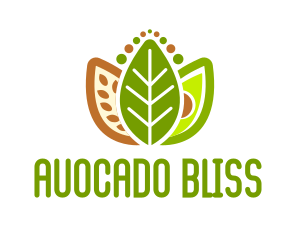 Grains Leaf Avocado Vegan logo