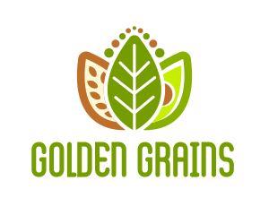 Grains Leaf Avocado Vegan logo