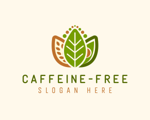 Grains Leaf Avocado Vegan logo design