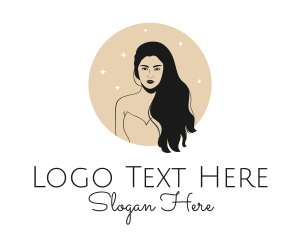 Personality - Hair Woman Salon logo design
